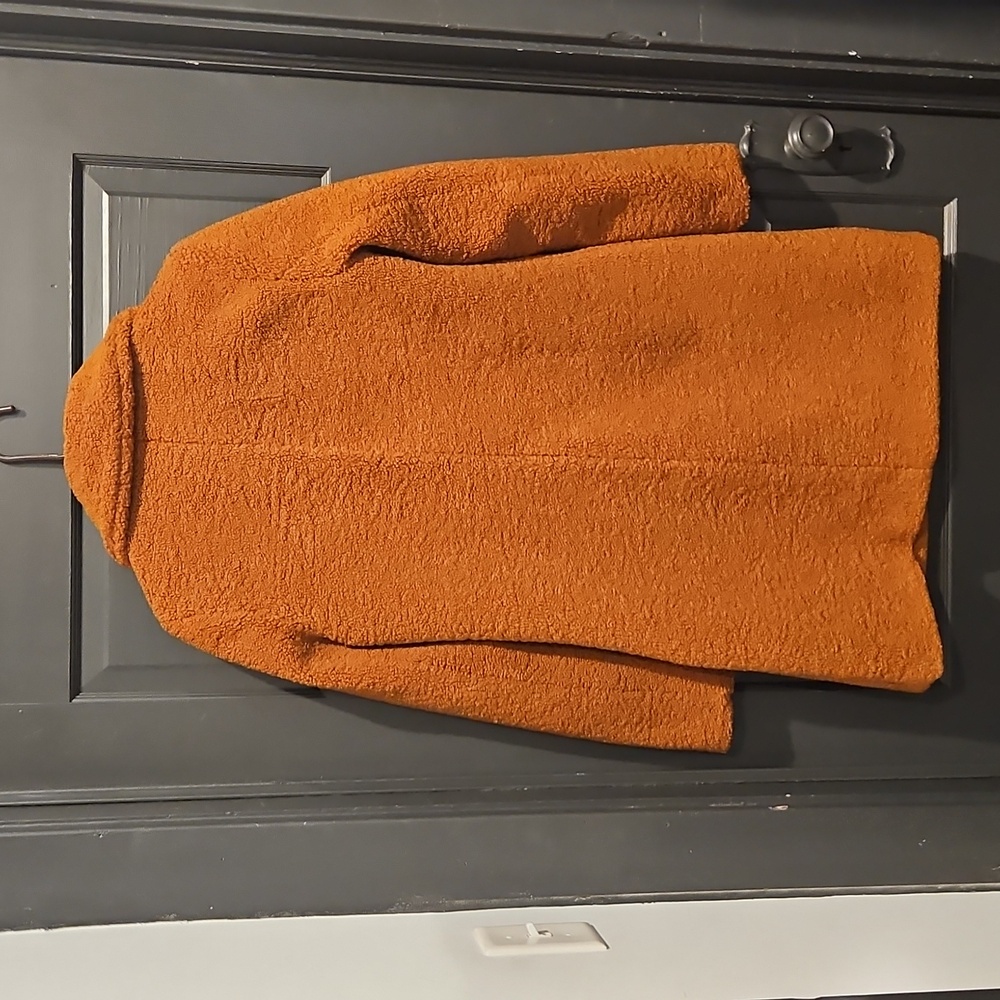 French Connection Rust Teddy Jacket - Picture 2 of 8
